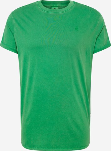 T-Shirt 'Lash' G-Star RAW en vert : devant