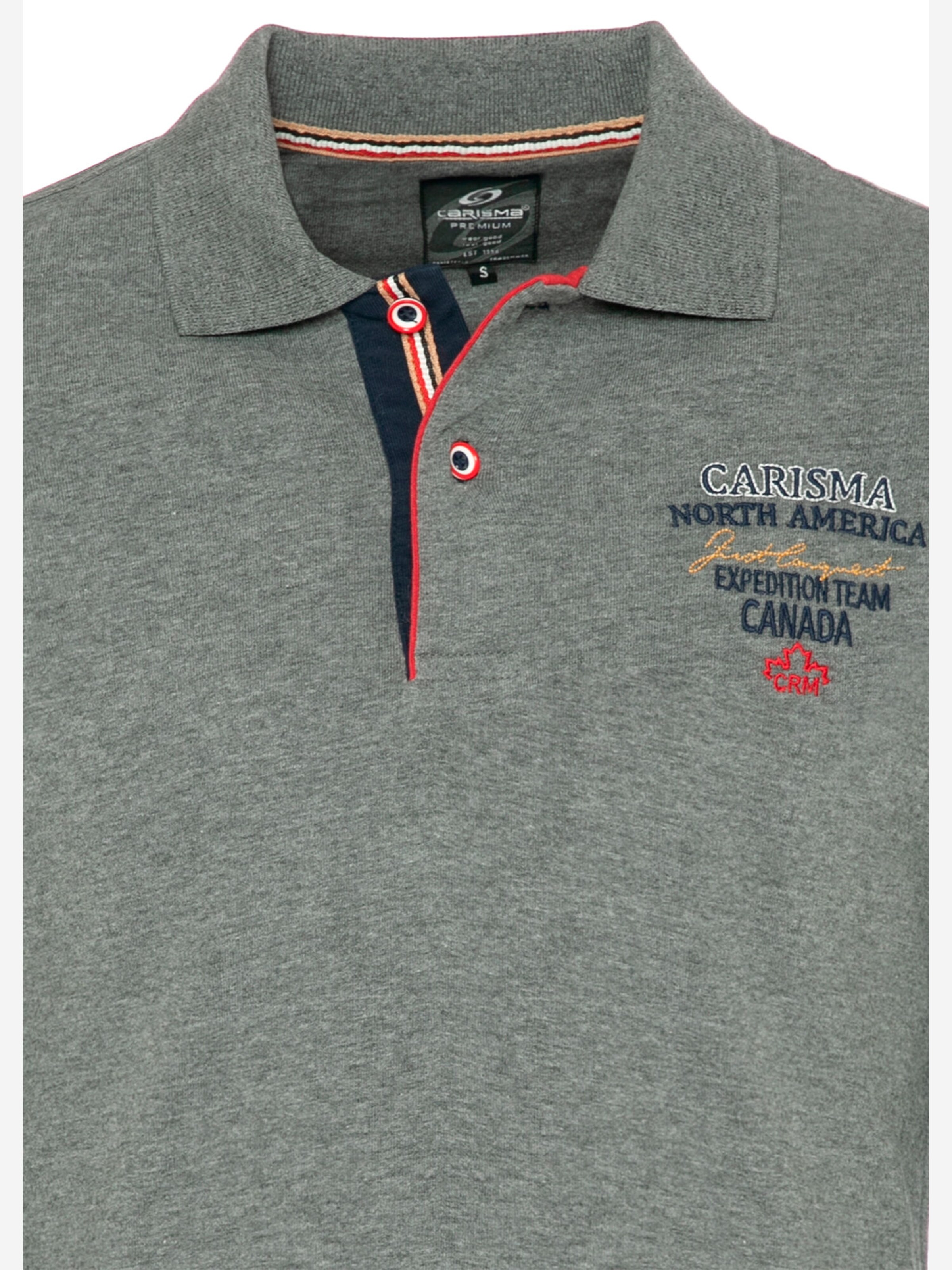 CARISMA Poloshirt in Grau