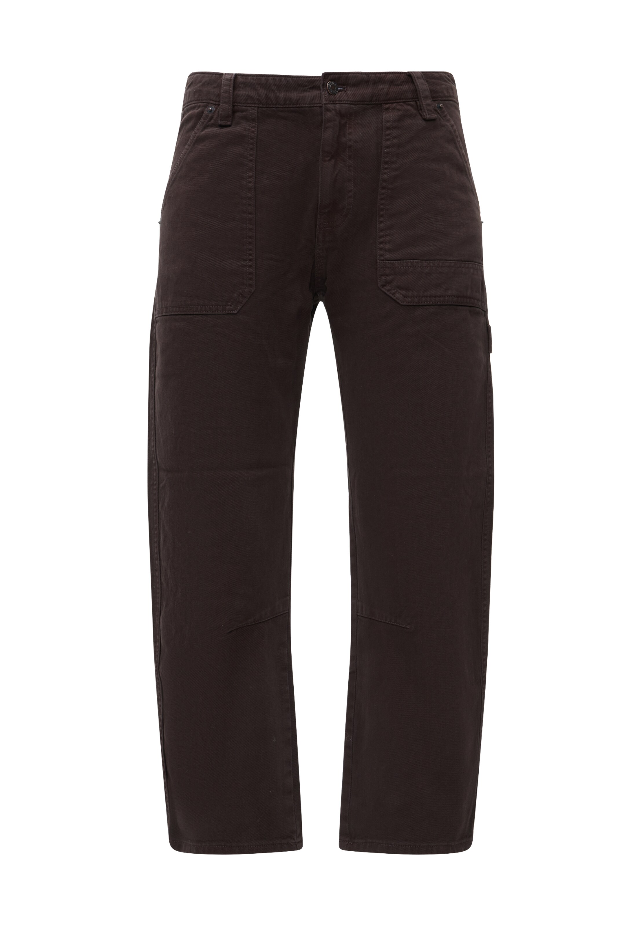 GAP - Barrel Pantalón 'RAQUEL' en marrón: frente