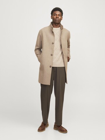 JACK & JONES Pullover 'JPRBLUDiogo' in Beige