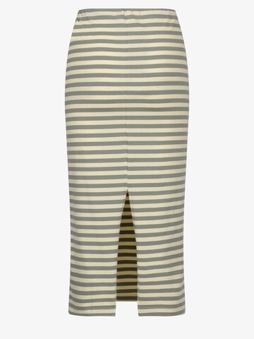 Gonna 'LONGA STRIPE SKIRT' di FEMSSY in giallo