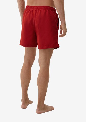 s.Oliver Badeshorts in Rot