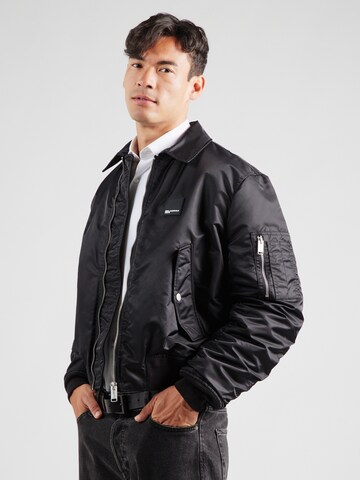 KARL LAGERFELD JEANS Jacke in Schwarz: Vorderseite
