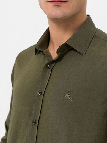 Daniel Hills Regular Fit Regular Fit Shirt in Grün