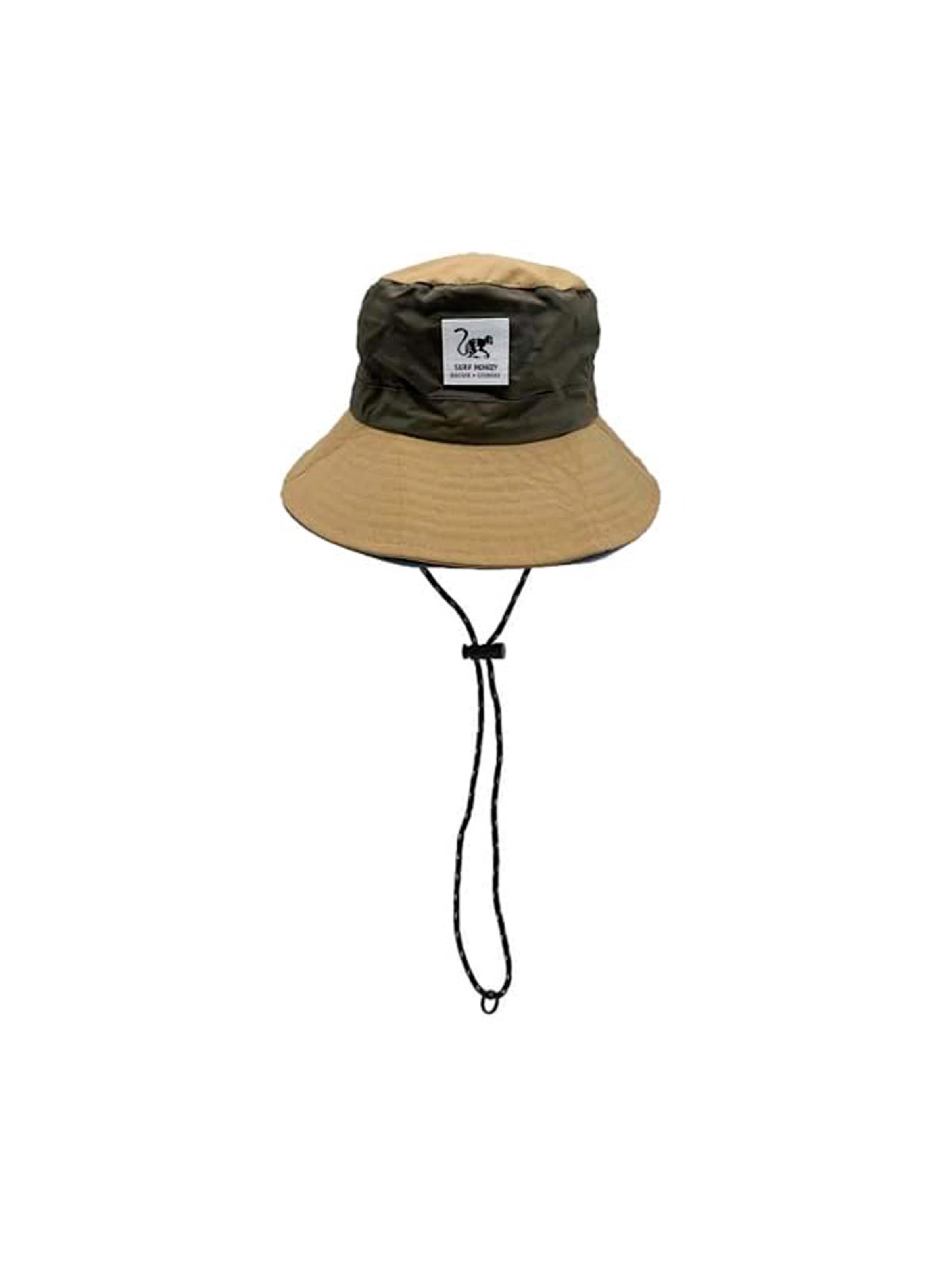 Surf Monkey - Sombrero deportivo en verde: frente