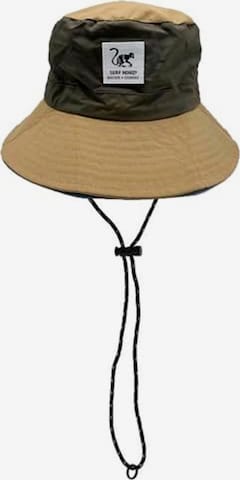 Cappello sportivo di Surf Monkey in verde: frontale