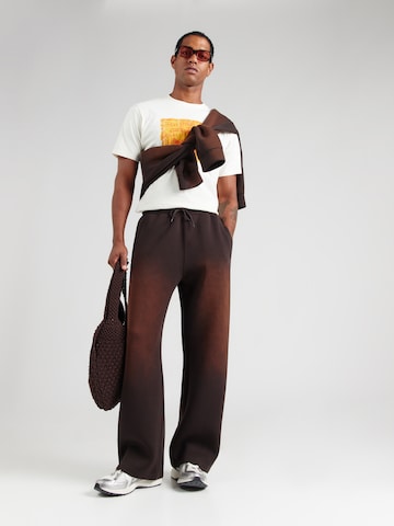 WEEKDAY - regular Pantalón en marrón