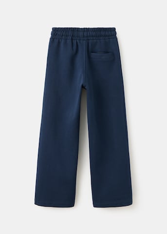 Regular Pantaloni de la MANGO KIDS pe albastru