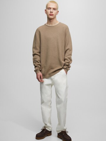 Pull-over Pull&Bear en beige