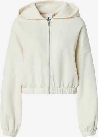 Giacca di felpa 'ONLScarlett' di ONLY in beige: frontale
