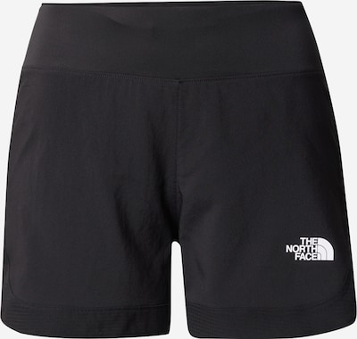 THE NORTH FACE Pantalon de sport 'SUNRISER' en noir / blanc, Vue avec produit