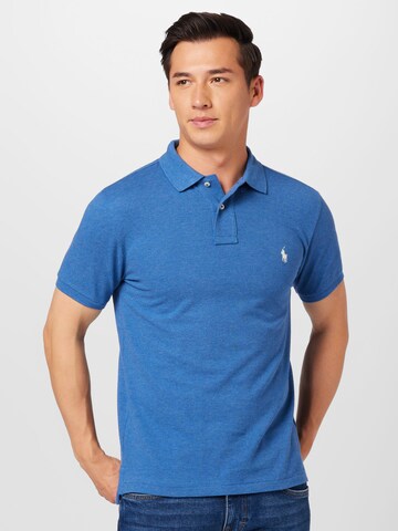 Polo Ralph Lauren Klasický střih Tričko – modrá: přední strana