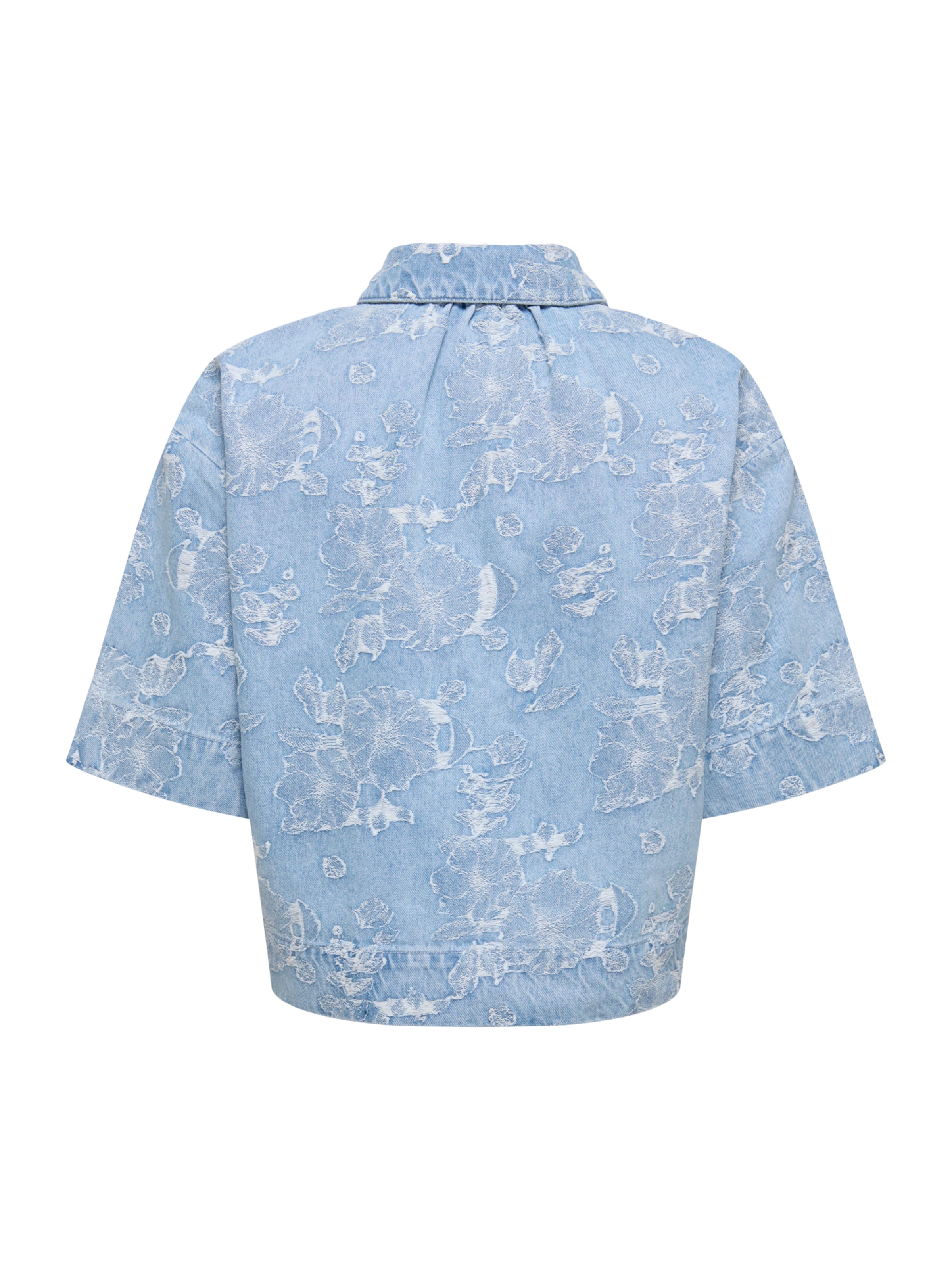 Chemisier 'ONLCleo-Aude' ONLY en bleu