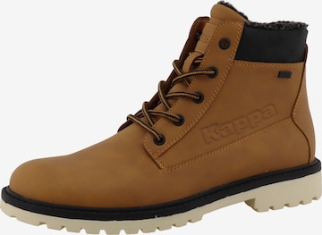 KAPPA Lace-Up Boots in Brown: front