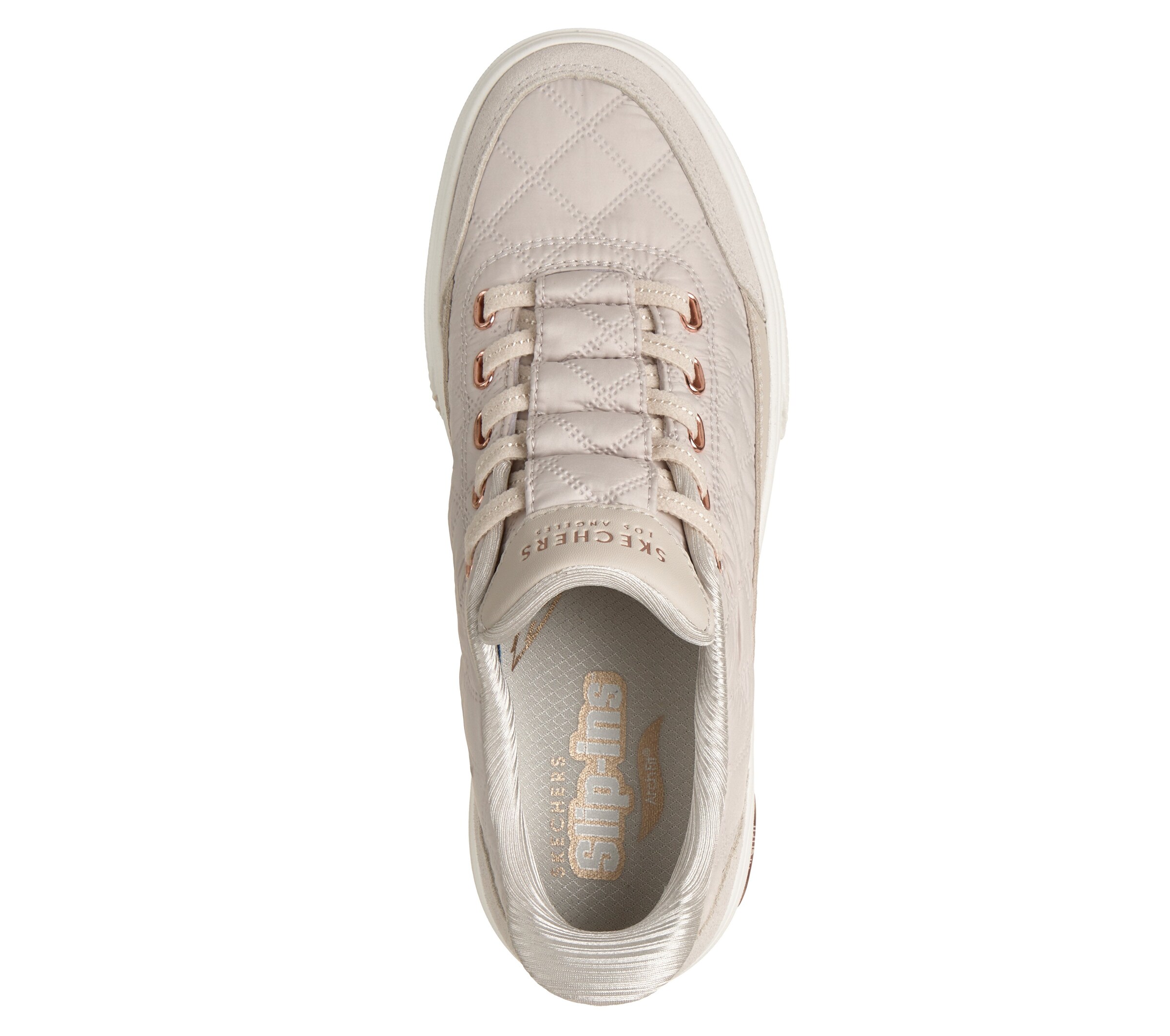 SKECHERS Slip-Ons in Beige