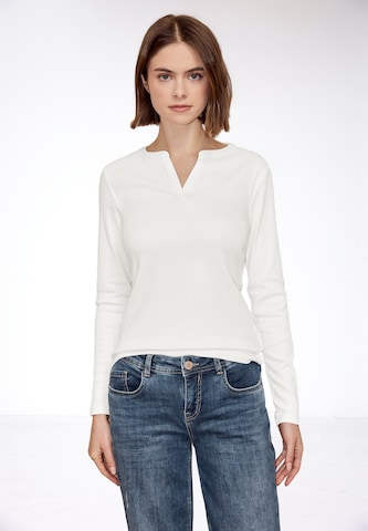 Street One Studio Shirt in White: front