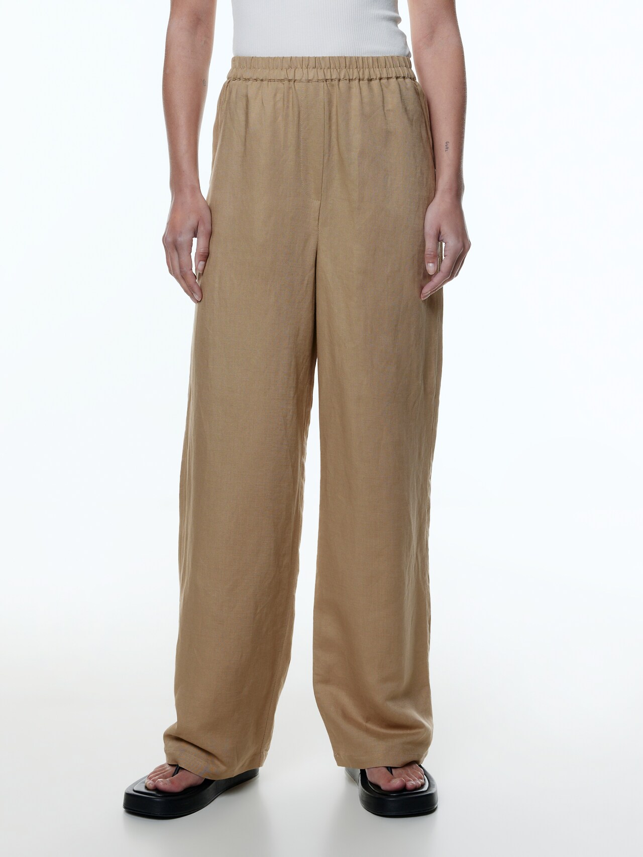 EDITED Pantaloni 'Benja' beige