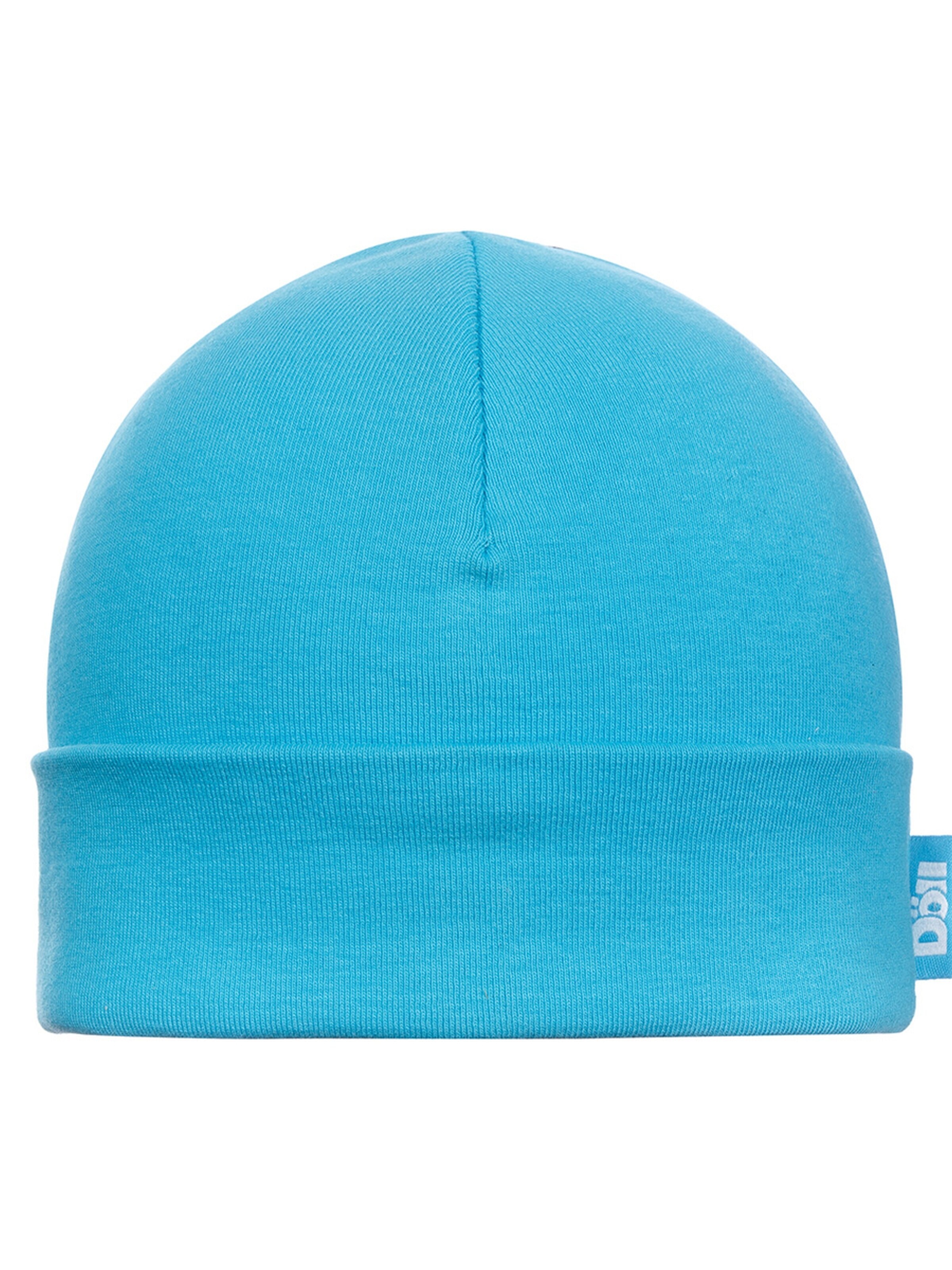 DÖLL Mütze 'Topfmütze Jersey'‌‌‌‌‌‌‌‌ in Blau: Vorderseite