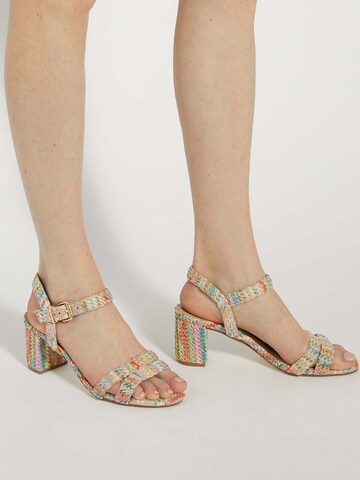 Dune LONDON Sandalen met riem in Gemengde kleuren: voorkant