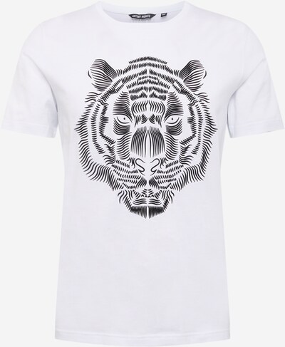Tricou ANTONY MORATO pe negru / alb, Vizualizare produs
