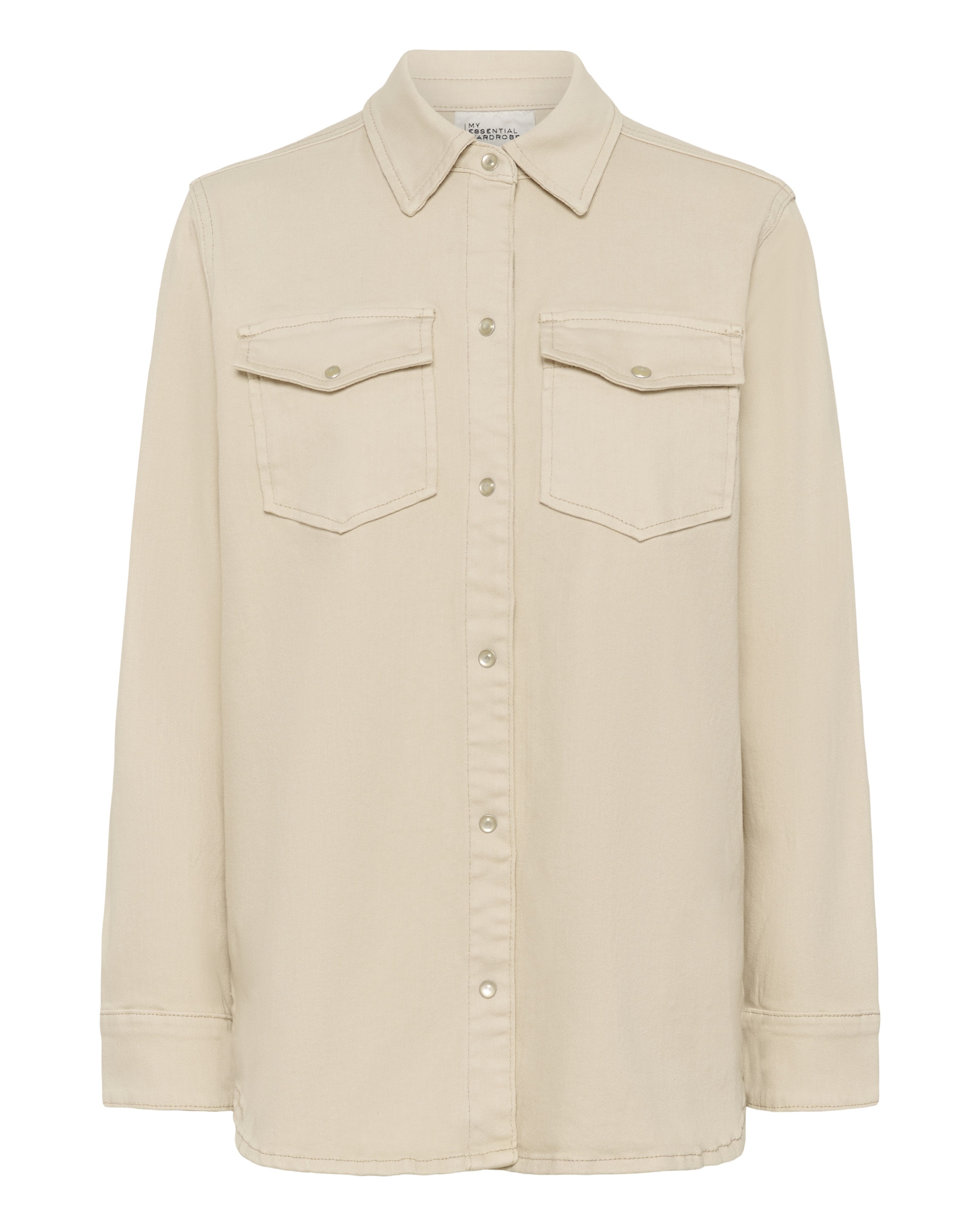 My Essential Wardrobe Blouse 'Dagmar 157' in Beige: front