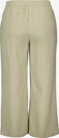 Loosefit Pantalon à pince 'Mary' Ulla Popken en beige