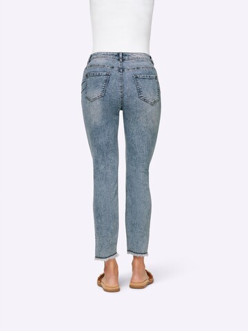 heine Slimfit Jeans in Blauw