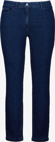 Ulla Popken Jeans 'Sarah' in Blauw: voorkant