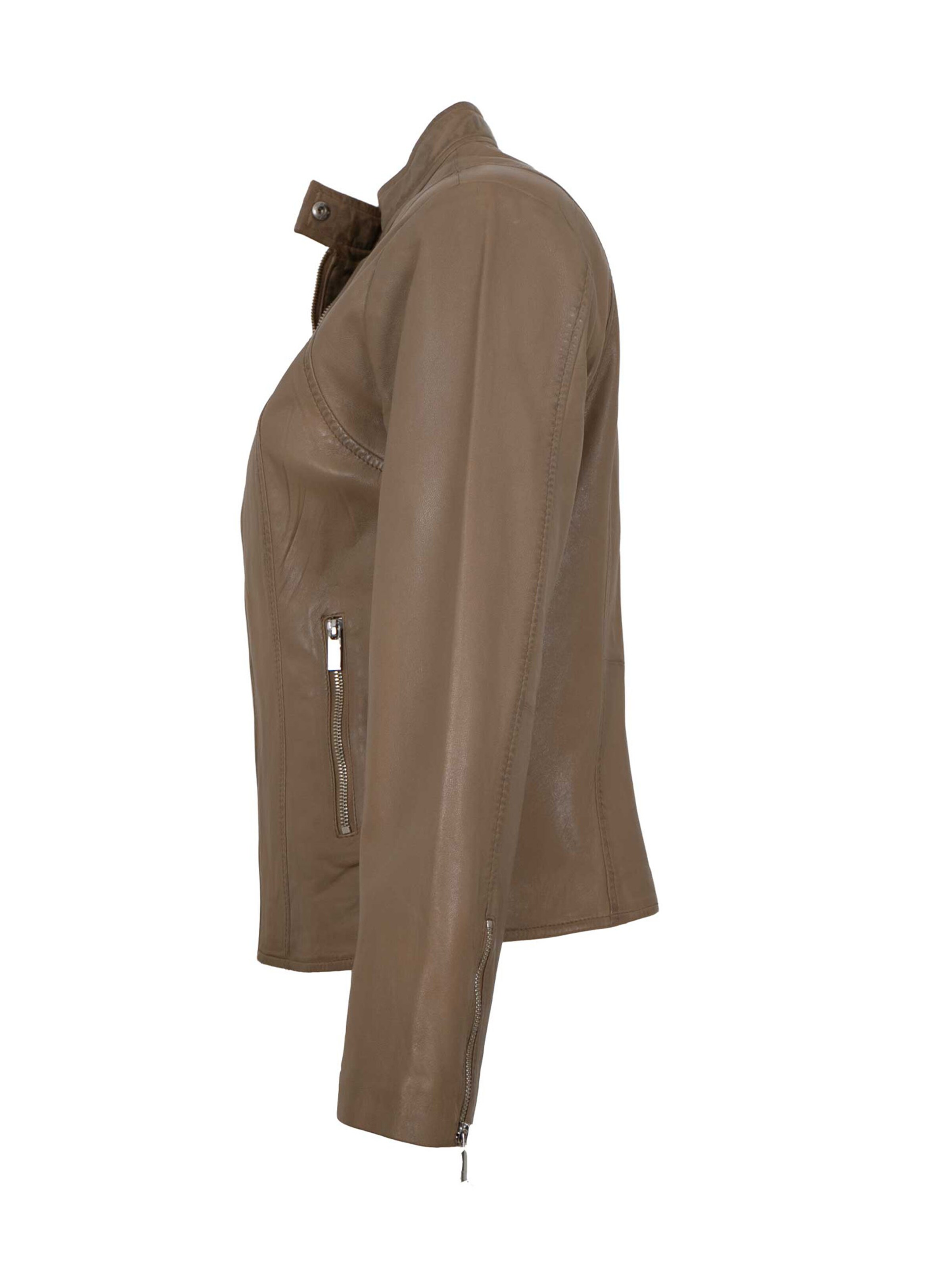 Jilani Between-Season Jacket 'Gloria-2' in Brown