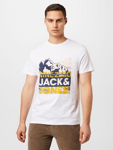 JACK & JONES Shirt 'BOOSTER' in White: front