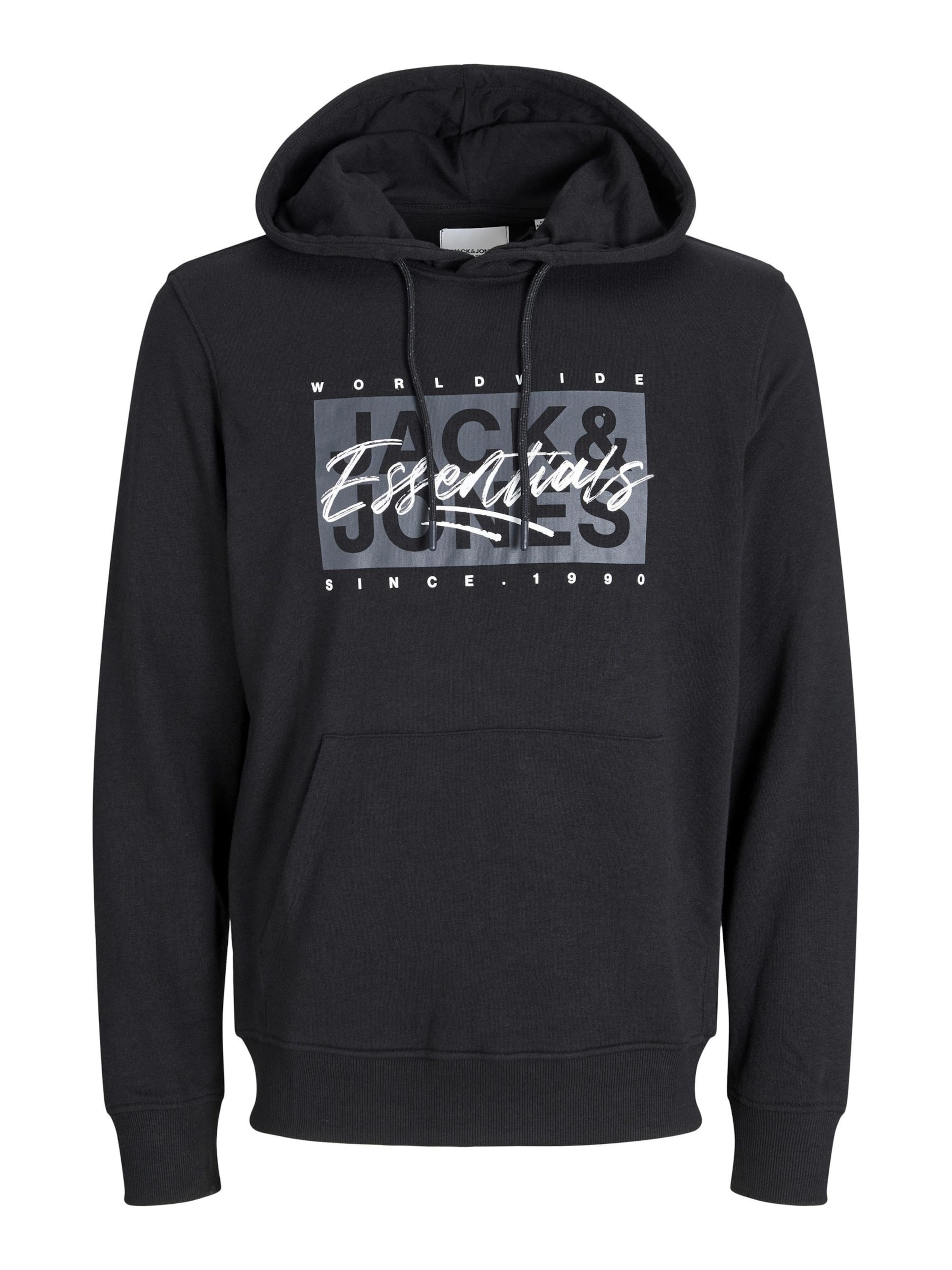 JACK & JONES Sweatshirt in Schwarz: Vorderseite