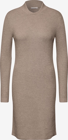 CECIL Knitted dress in Beige: front