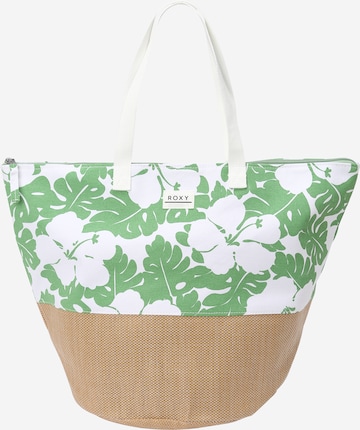 ROXY Shopper táska 'WAIKIKI LIFE' - zöld: elől