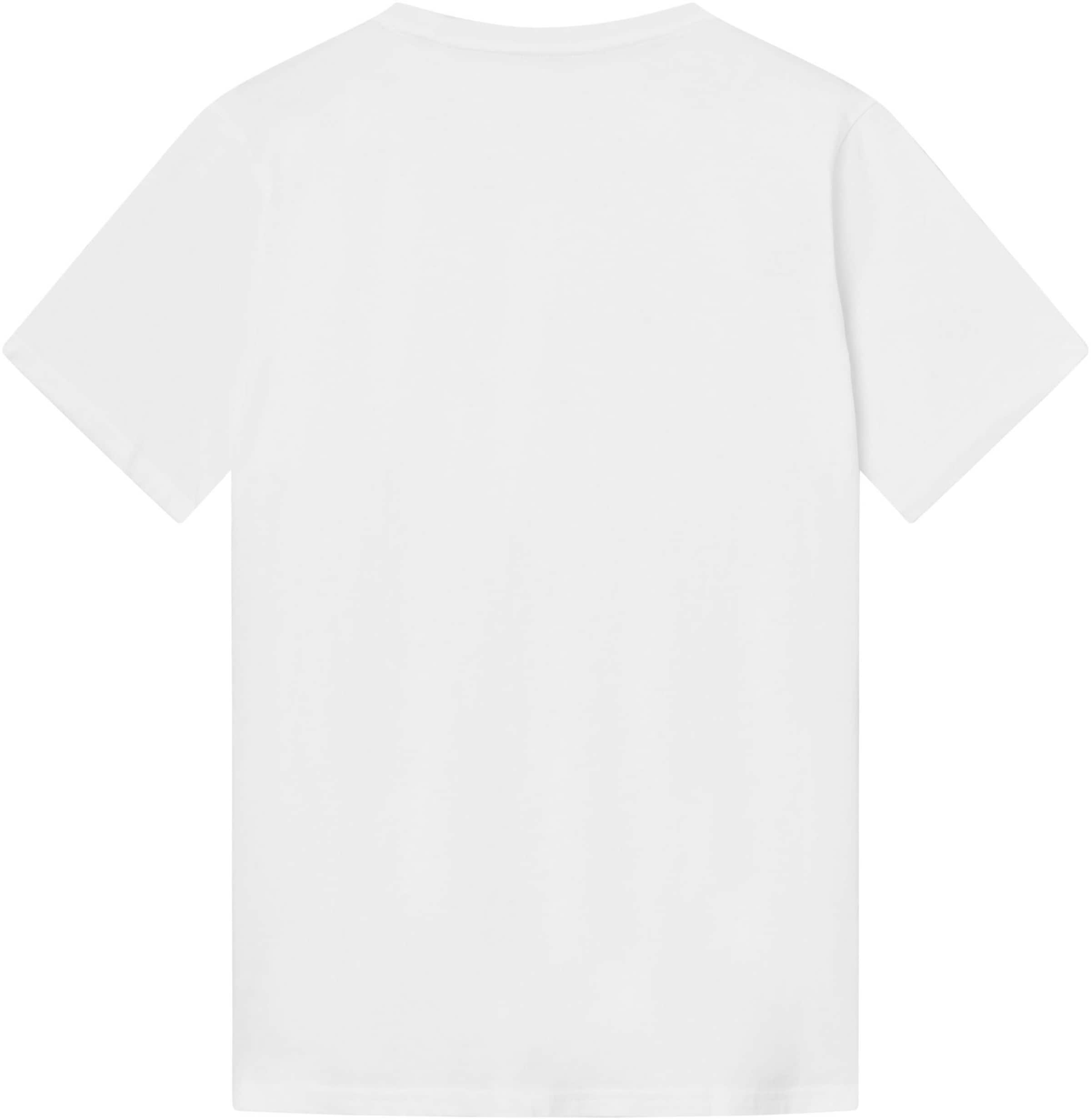 KnowledgeCotton Apparel Bluser & t-shirts 'ALDER' i hvid