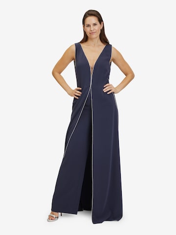 Vera Mont Jumpsuit in Blauw: voorkant