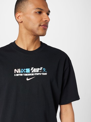 Nike Sportswear Bluser & t-shirts i sort