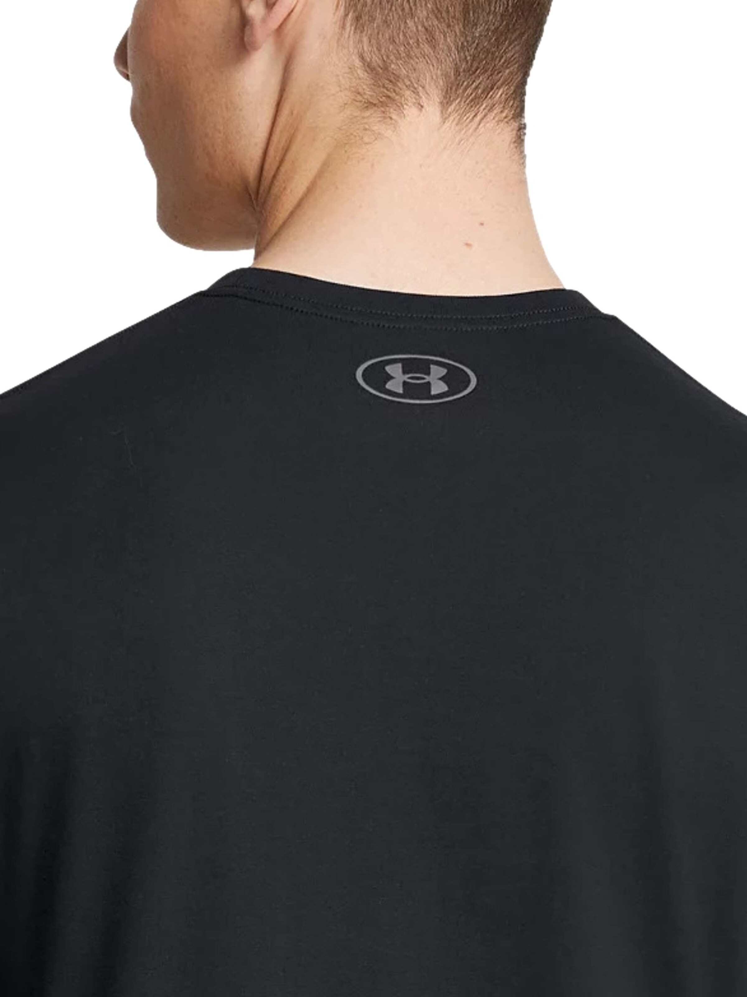 T-Shirt 'Boxed' UNDER ARMOUR en noir