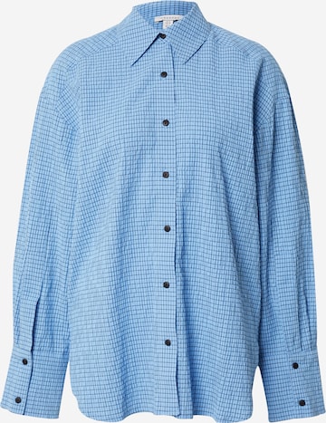 TOPSHOP Blouse in Blauw: voorkant