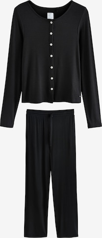 NextPidžama - crna boja: prednji dio