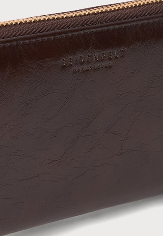 Seidenfelt Wallet 'SMILLA' in Brown