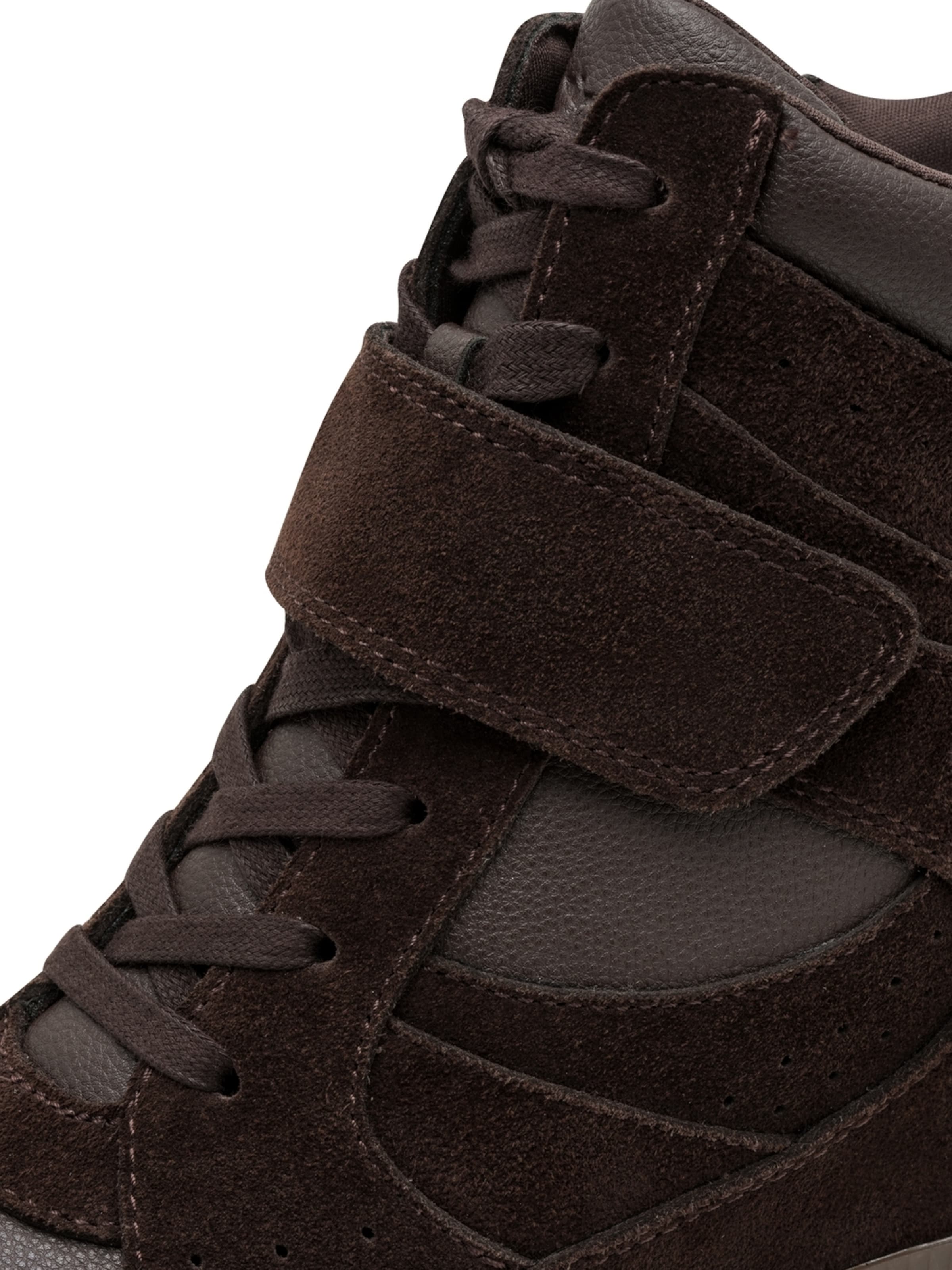 Baskets hautes Tamaris en marron