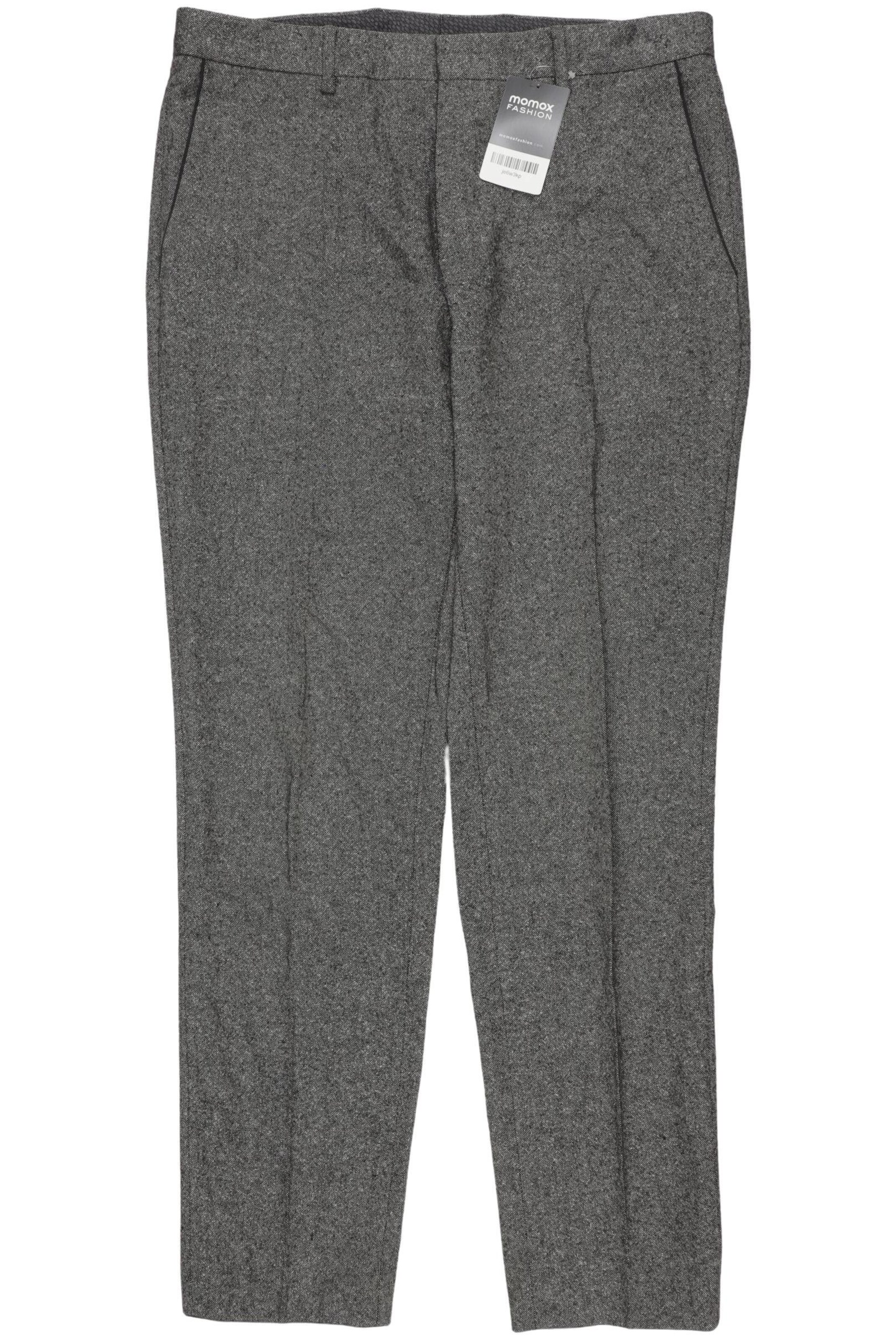 BOSS Black Stoffhose 4XL in Grau: Vorderseite