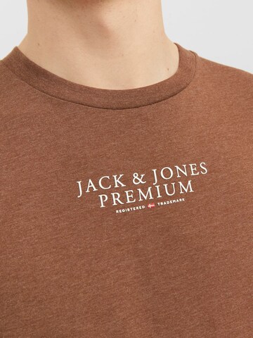 JACK & JONES T-Shirt 'JPRBLUArchie' in Braun