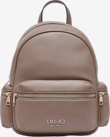 Zaino 'AF6136 E1120' di Liu Jo in marrone: frontale