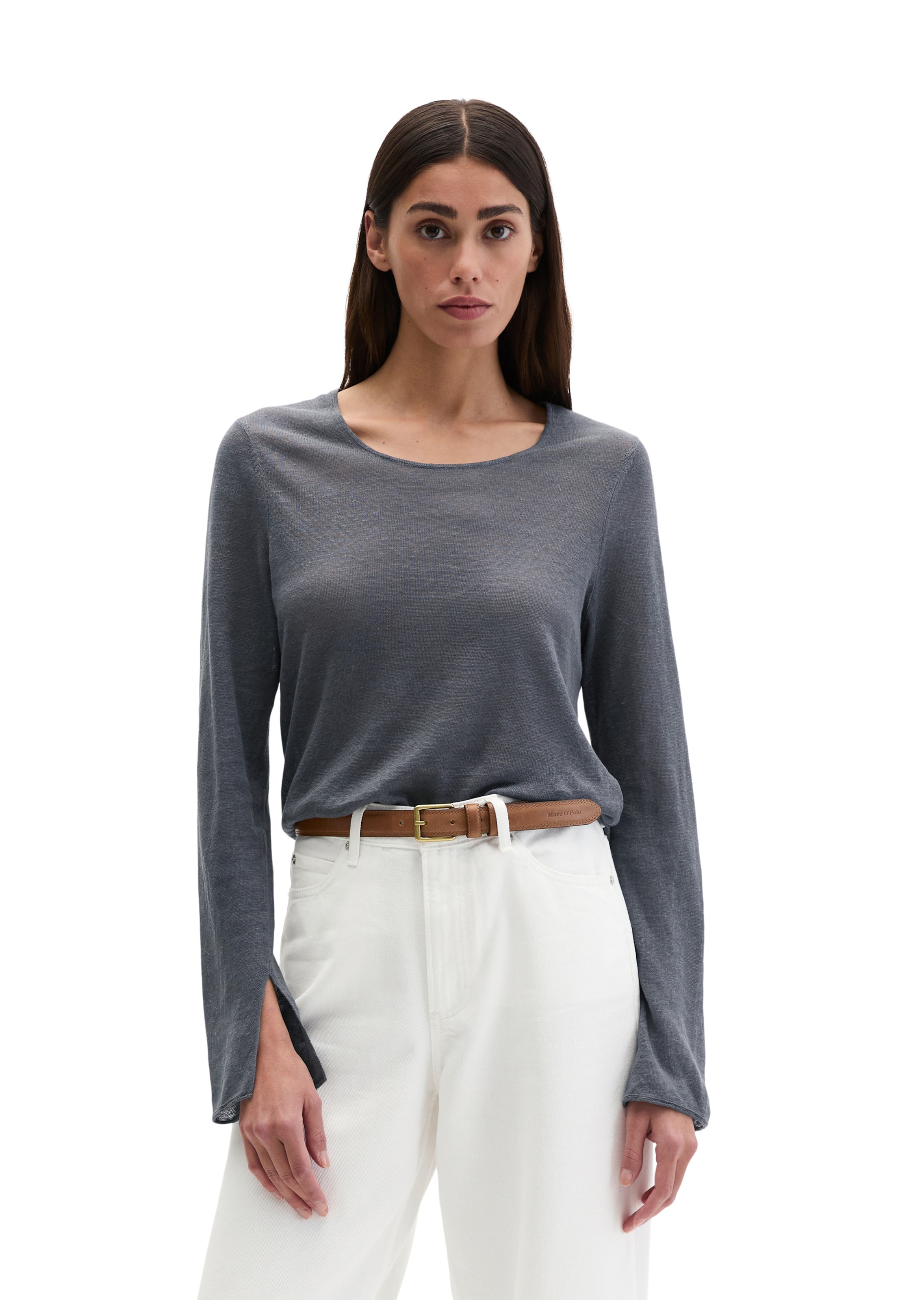 Marc O'Polo Pullover in Grau: Vorderseite