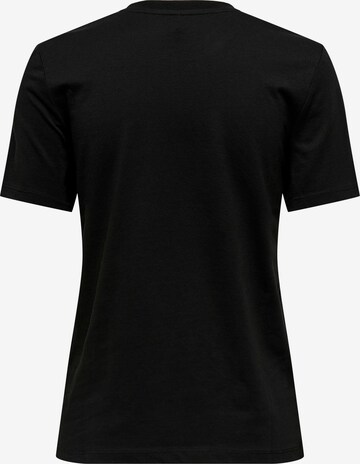 ONLY - Camiseta 'KANDY LIFE' en negro