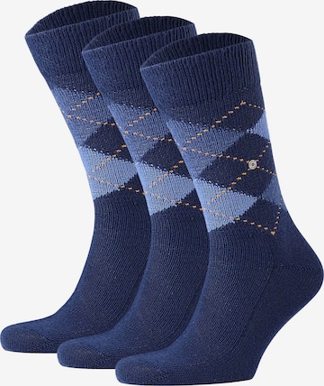 Chaussettes BURLINGTON en bleu : devant