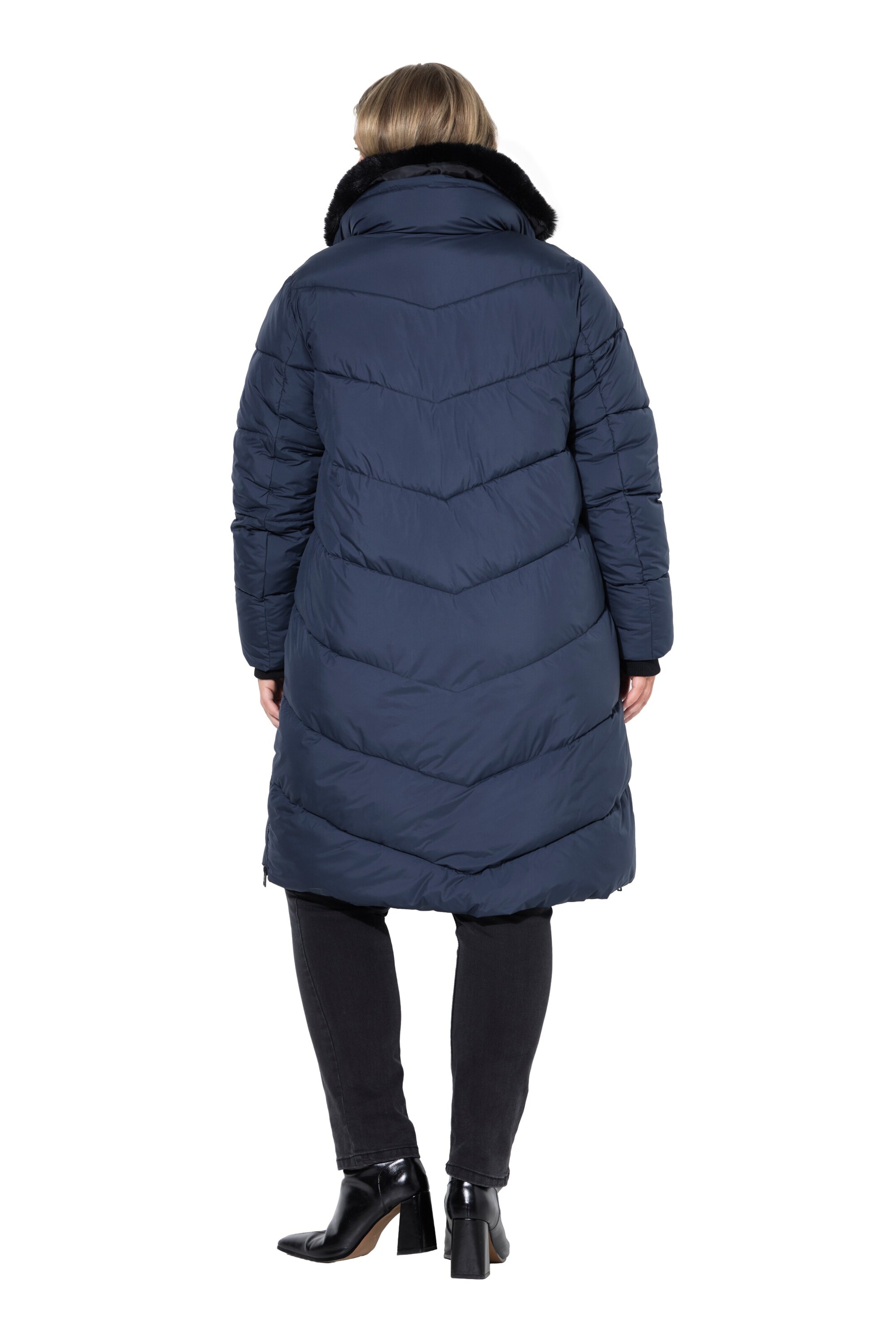 Ulla Popken Raincoat in Blue