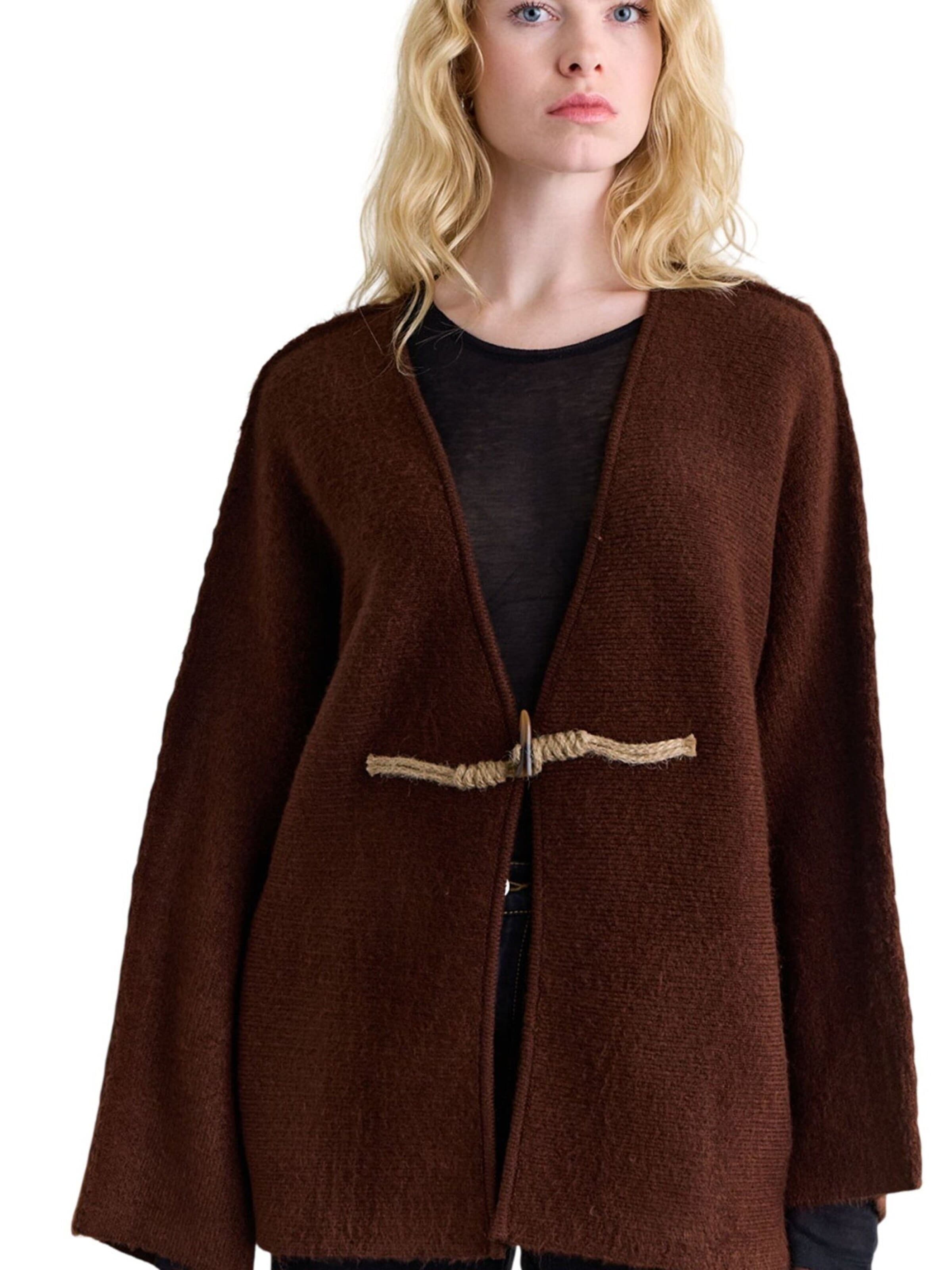 MANUKA Strickjacke‌ in Braun