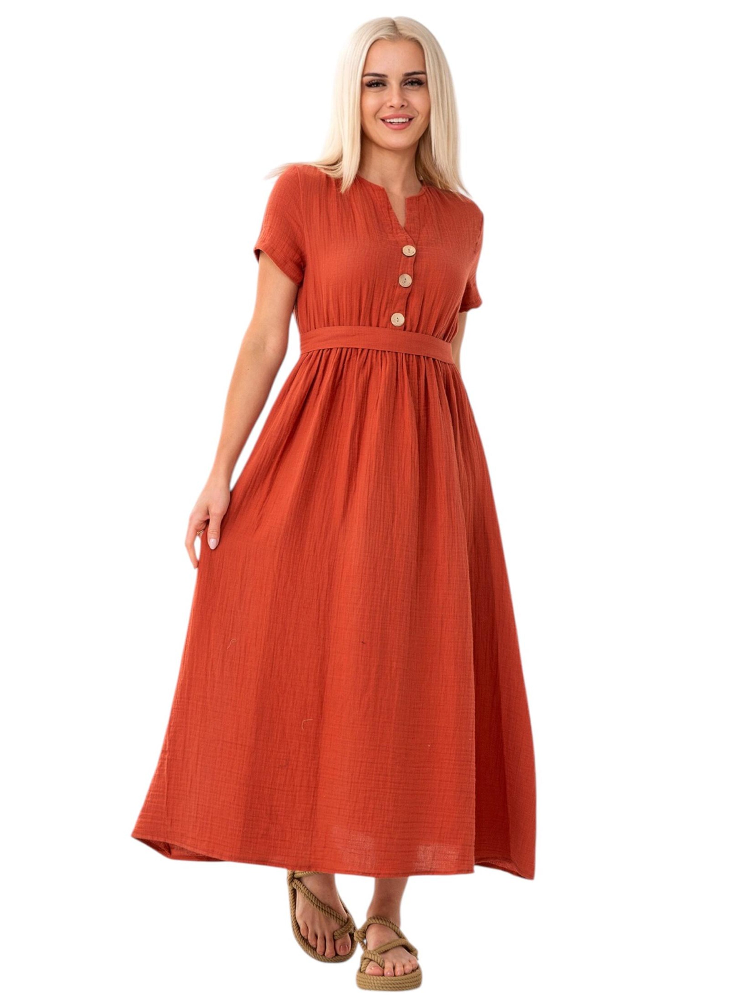 Robe d’été 'MIRA' WENOR en rouge